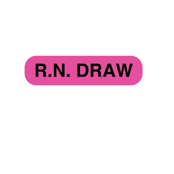 Nevs R.N. Draw 5/16" x 1-1/4" Flr Pink w/Black N-3441 - main